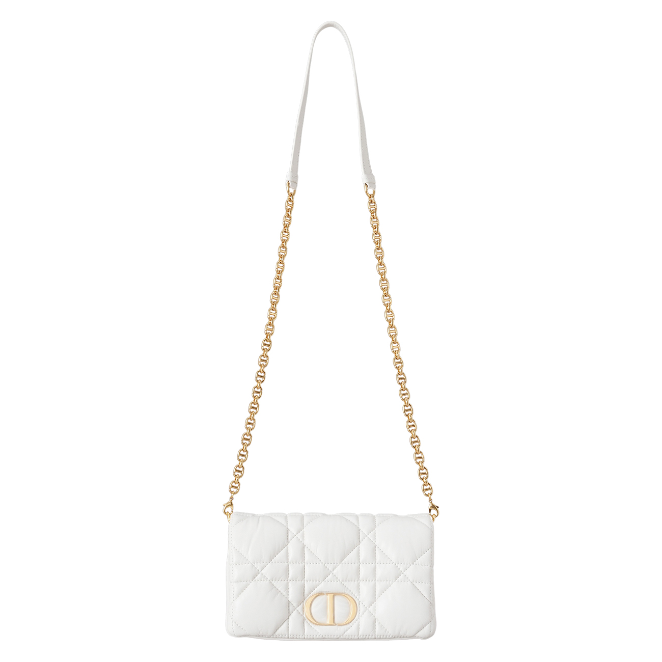 CHRISTIAN DIOR(USED)디올 카로 지퍼 체인 파우치